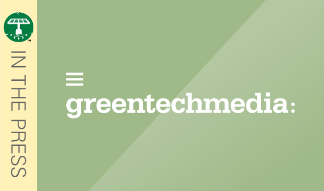 Greentech Media: Panasonic Teams Up With Powertree Services to Build Solar-Storage EV Chargers